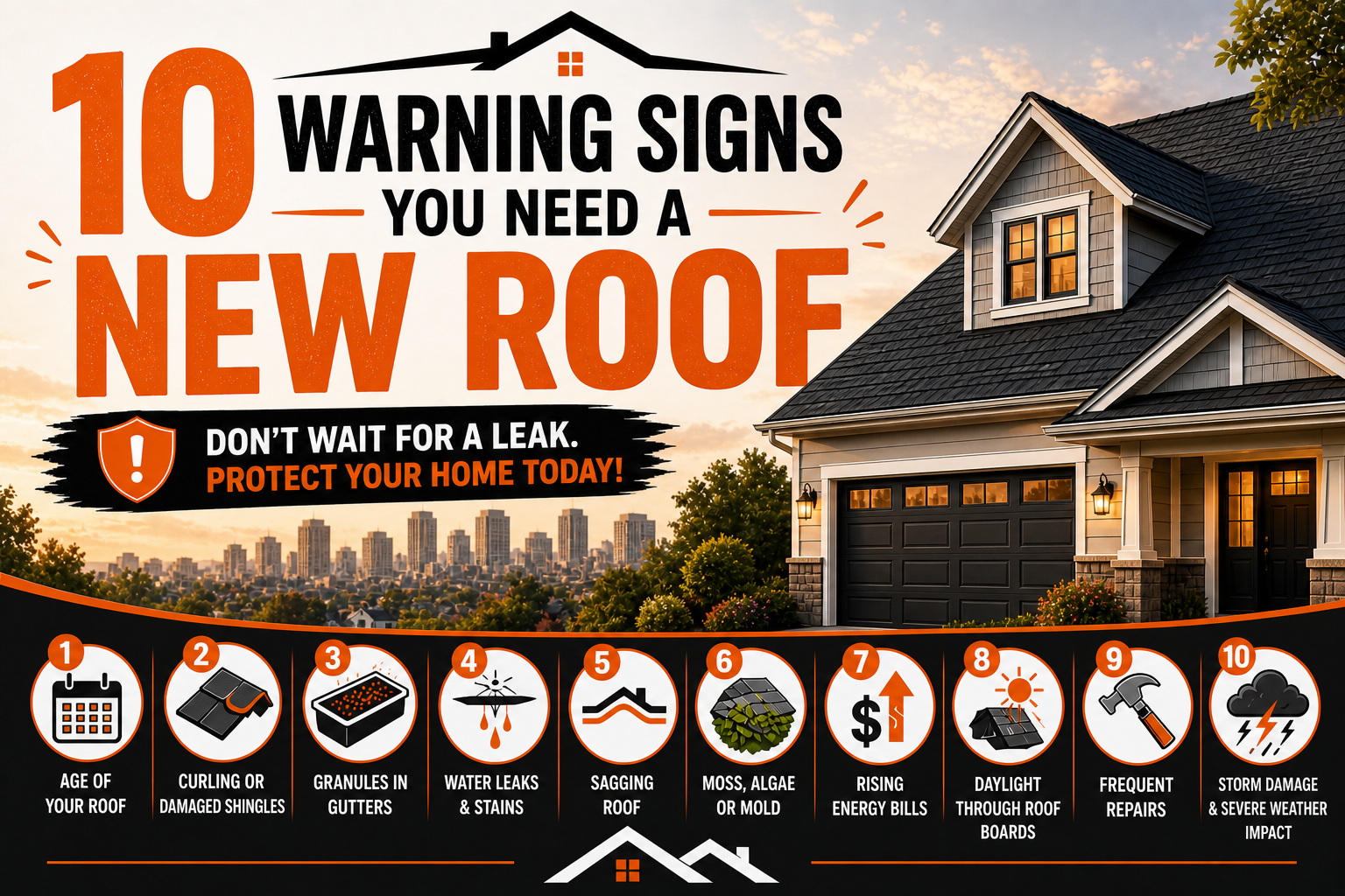 10 Warning Signs You Need a New Roof