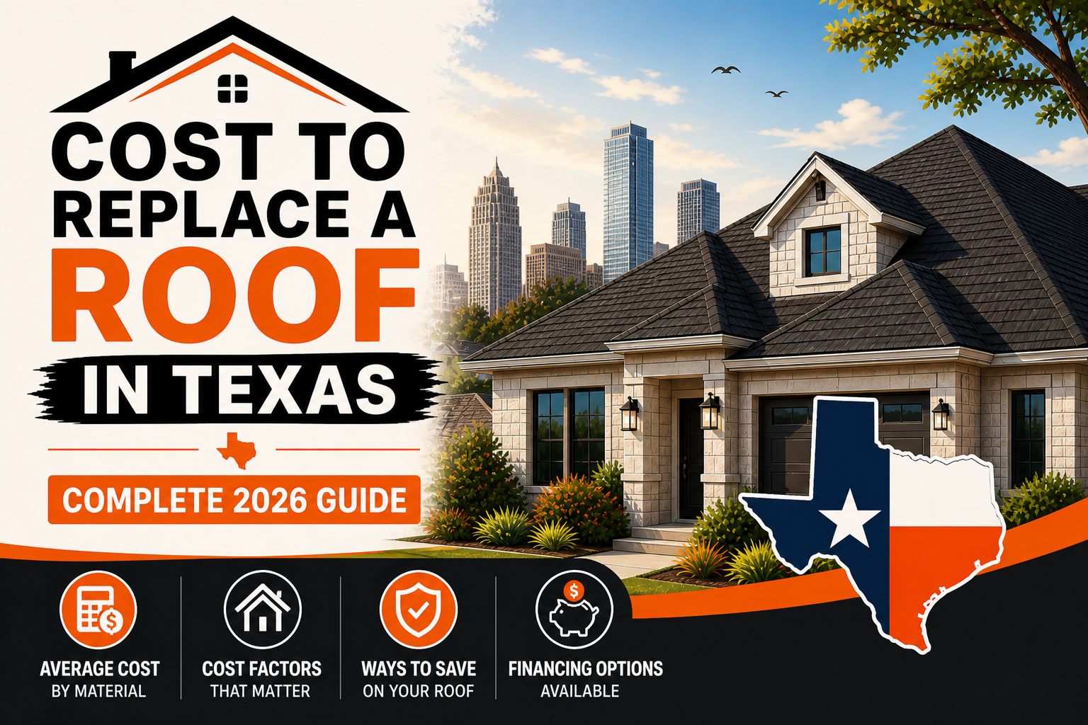 Cost to Replace a Roof in Texas