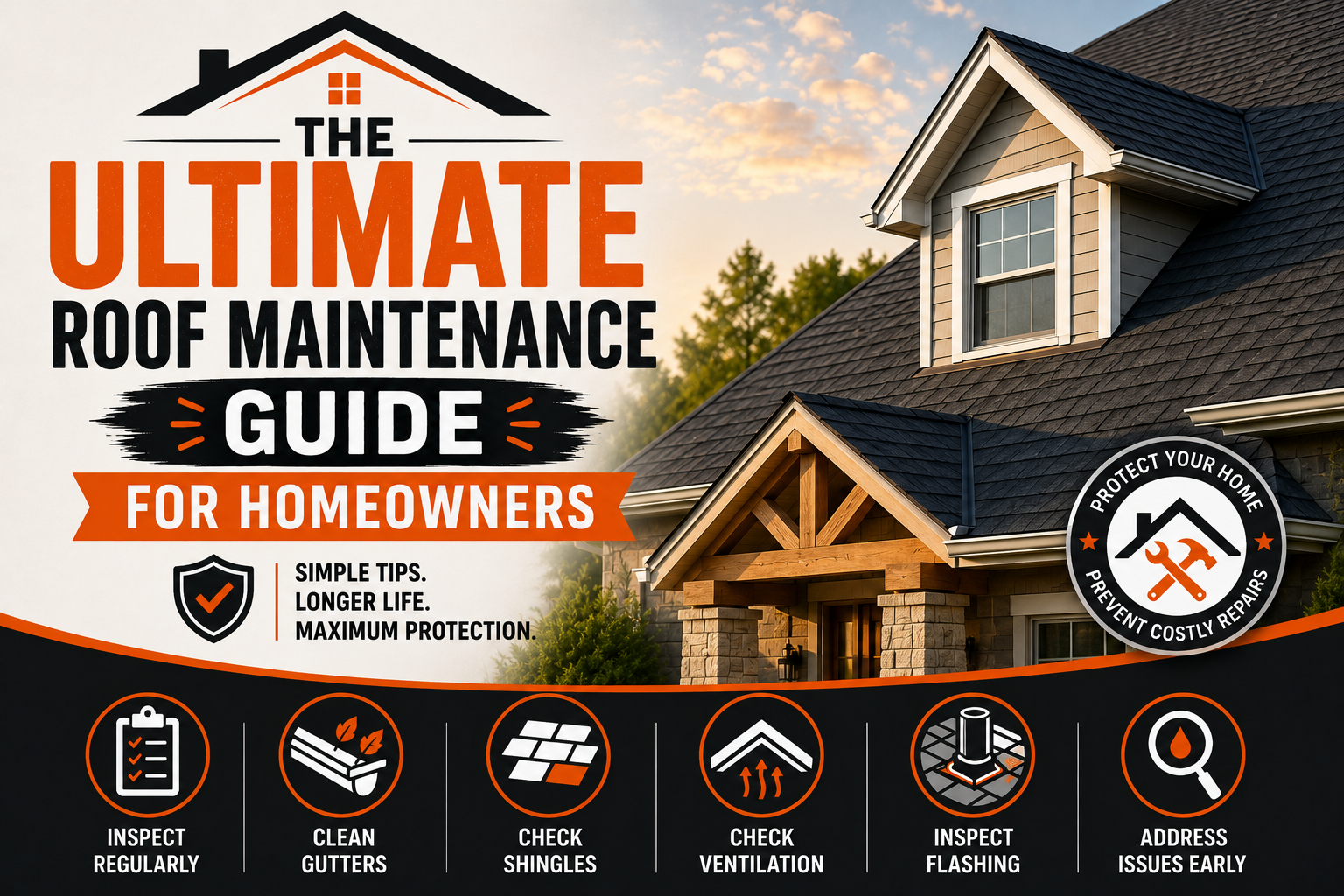 The Ultimate Roof Maintenance Guide for Homeowners