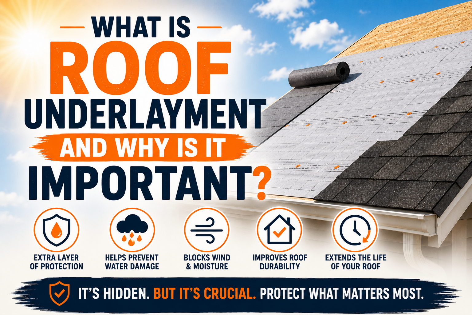 What Is Roof Underlayment and Why Is It Important?