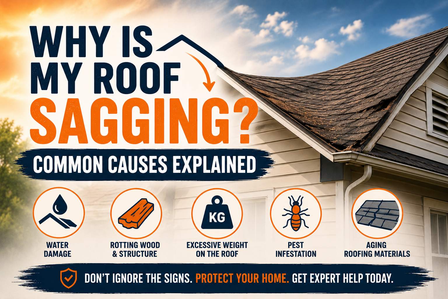 Why Is My Roof Sagging Common Causes Explained