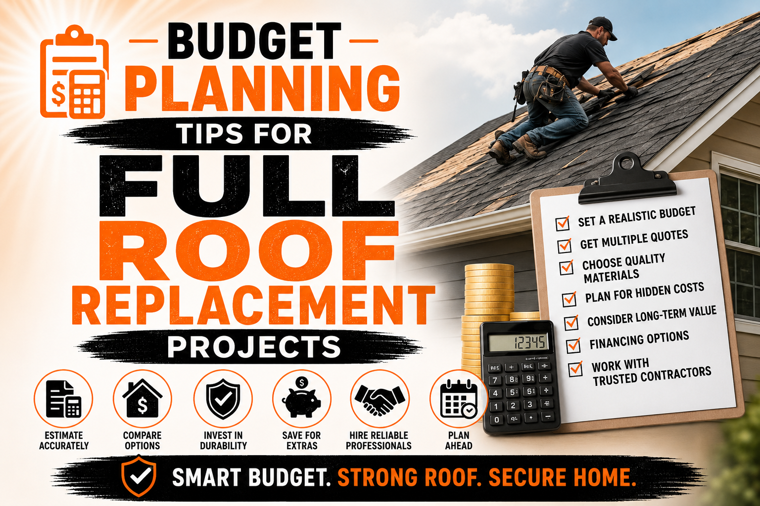 Budget Planning Tips for Full Roof Replacement Projects