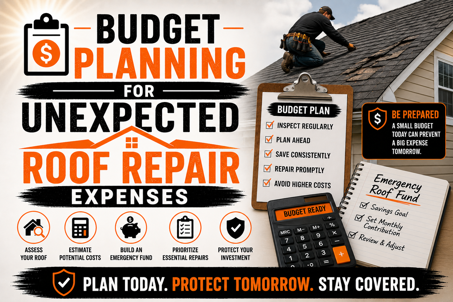 Budget Planning for Unexpected Roof Repair Expenses