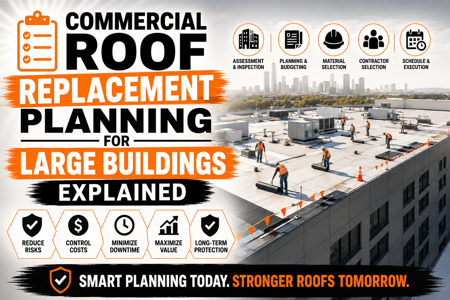 Commercial Roof Replacement Planning for Large Buildings Explained