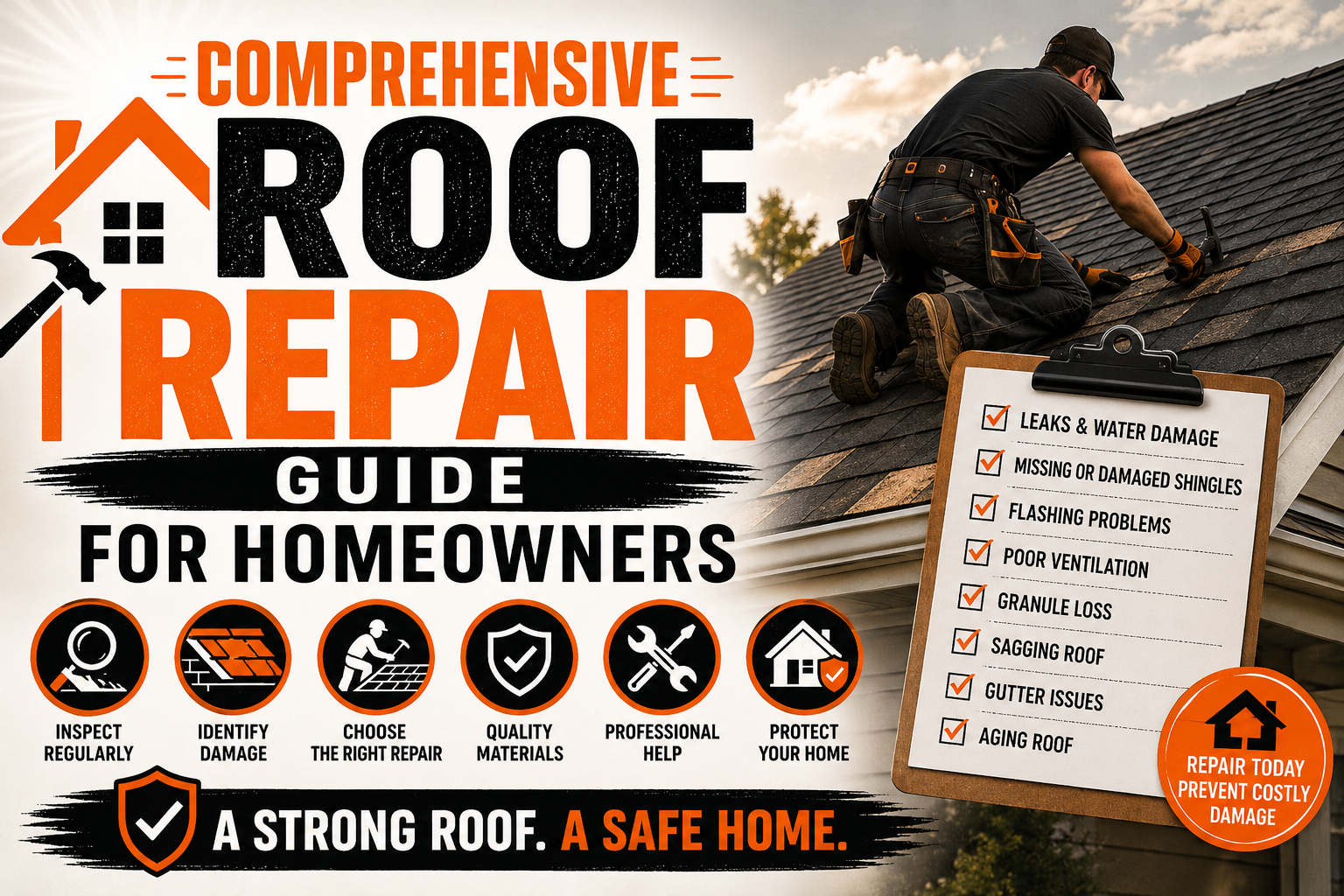 Comprehensive Roof Repair Guide for Homeowners