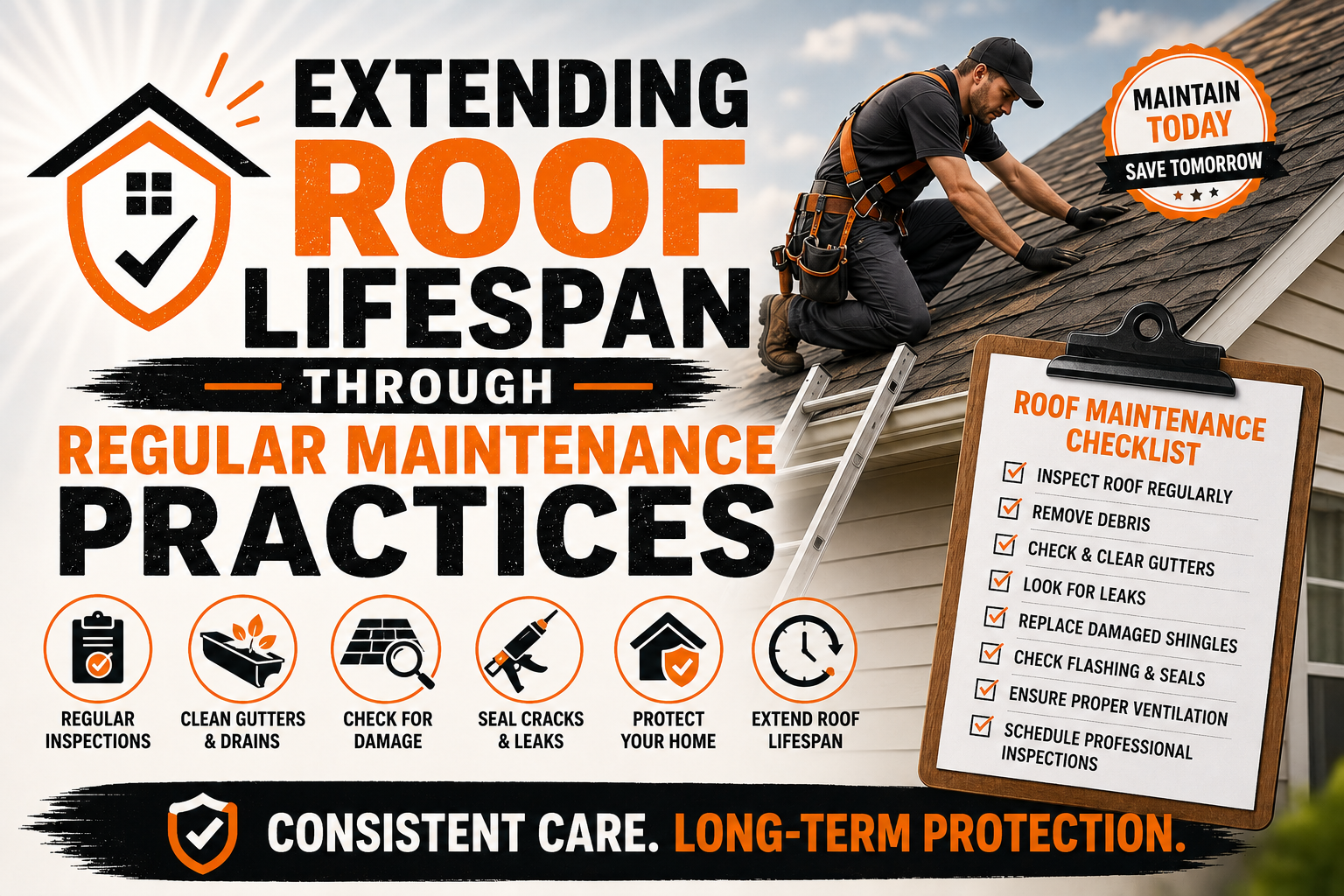 Extending Roof Lifespan Through Regular Maintenance Practices