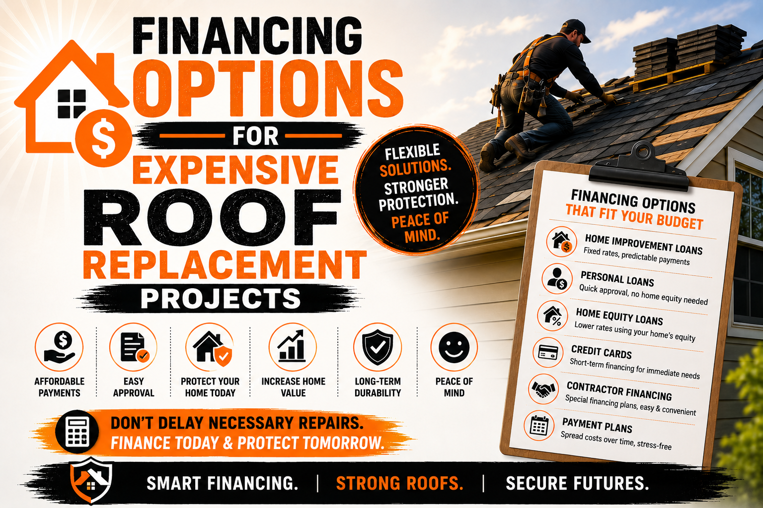 Financing Options for Expensive Roof Replacement Projects