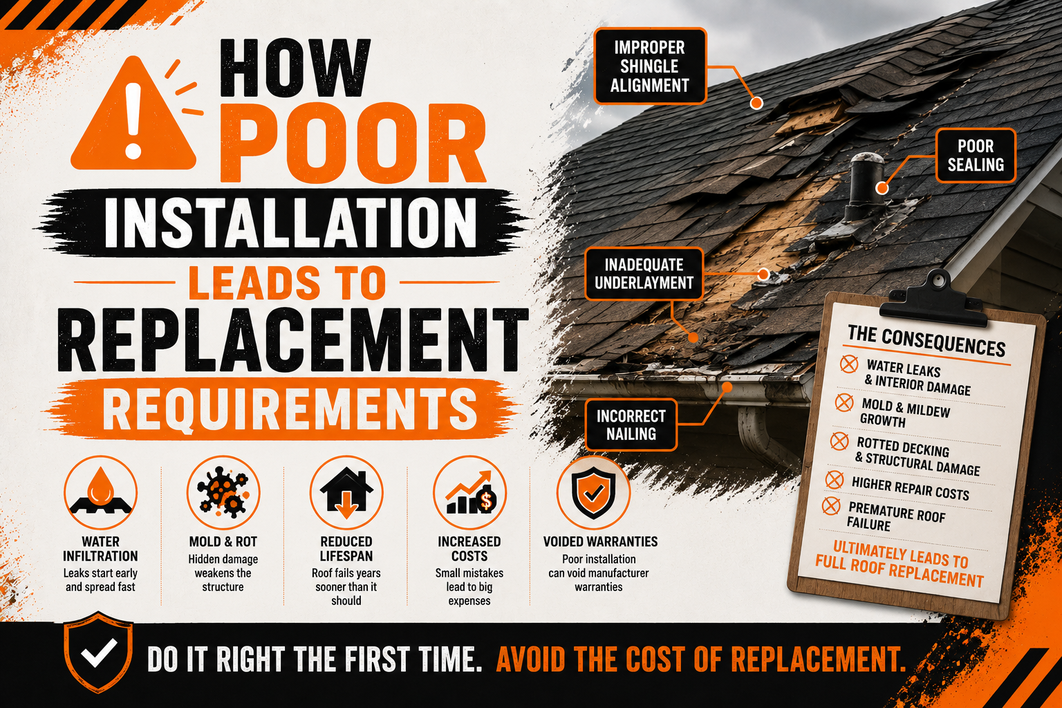 How Poor Installation Leads to Replacement Requirements