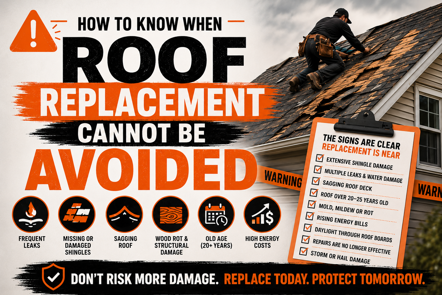 How to Know When Roof Replacement Cannot Be Avoided