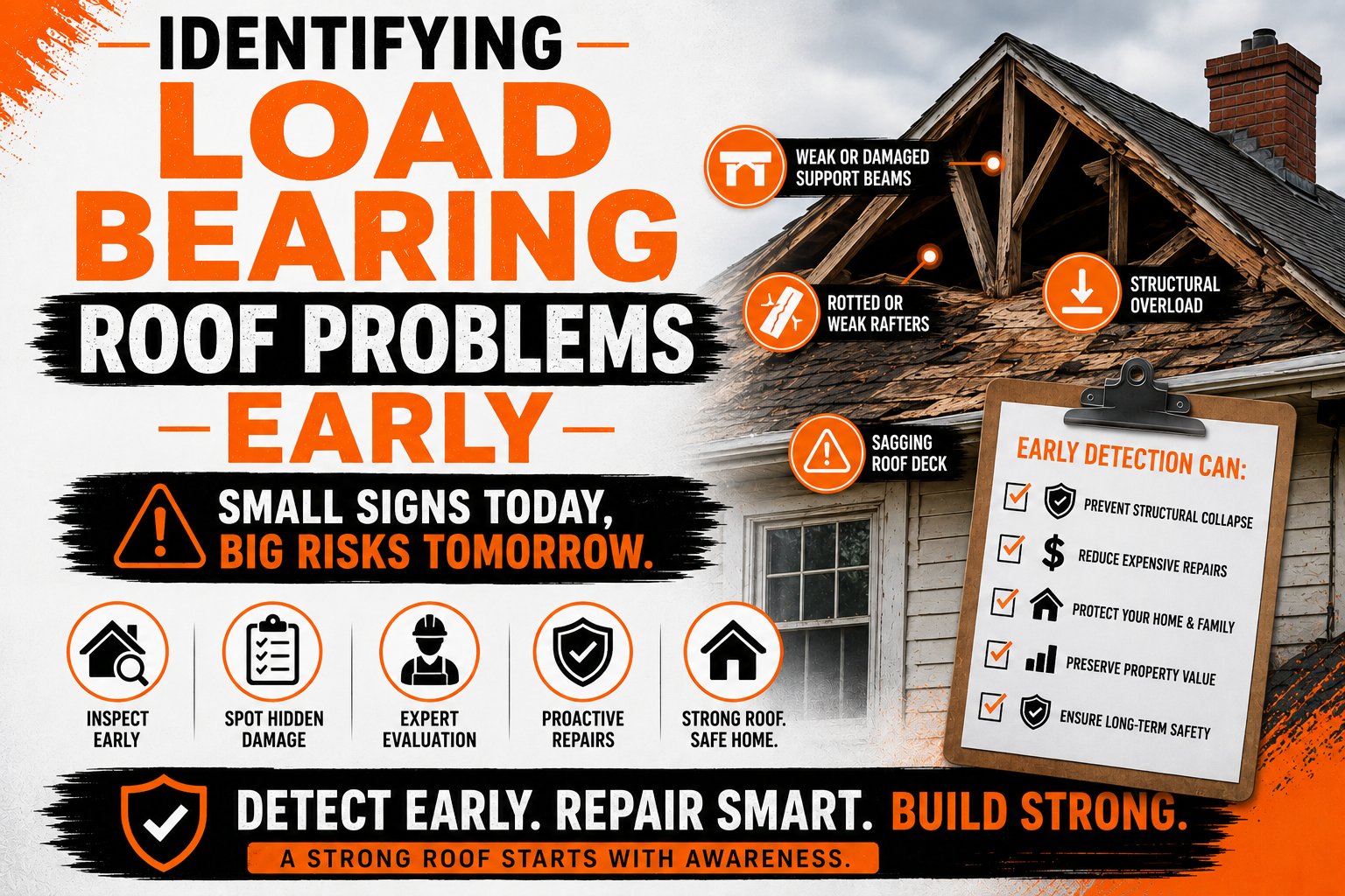Identifying Load Bearing Roof Problems Early