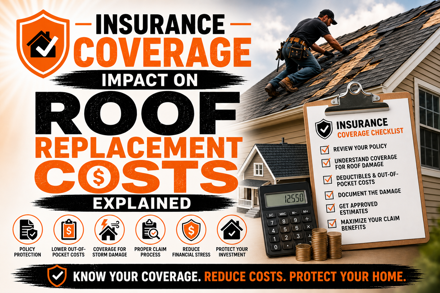 Insurance Coverage Impact on Roof Replacement Costs Explained
