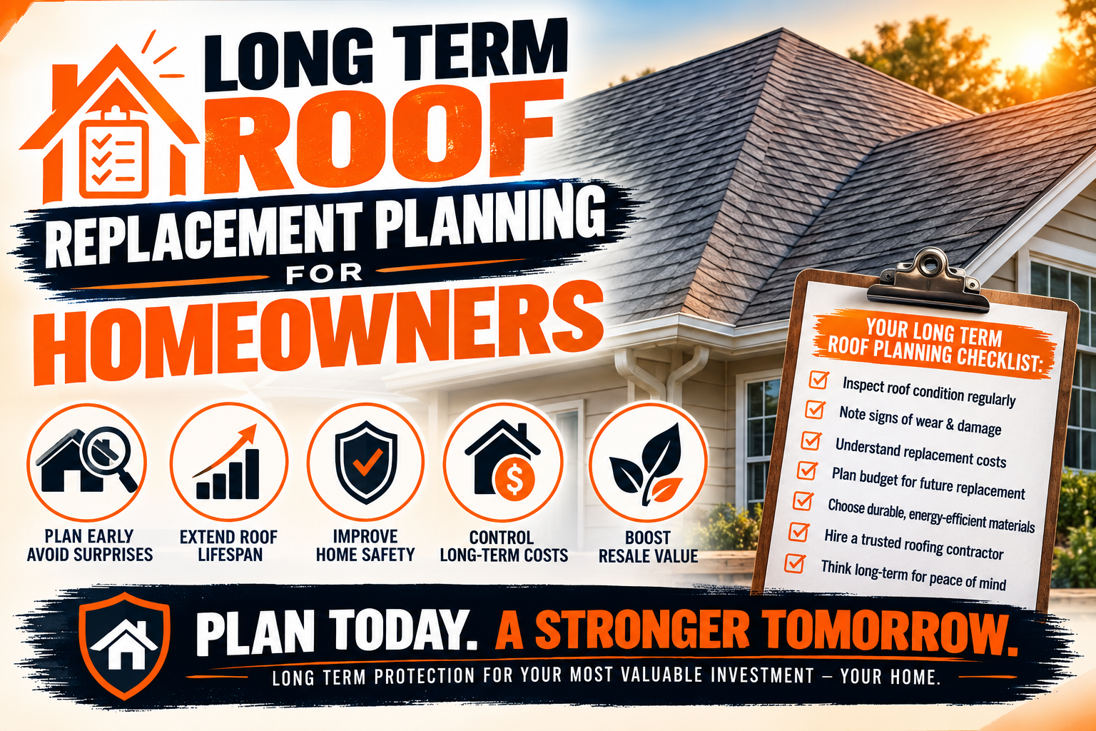 Long Term Roof Replacement Planning for Homeowners