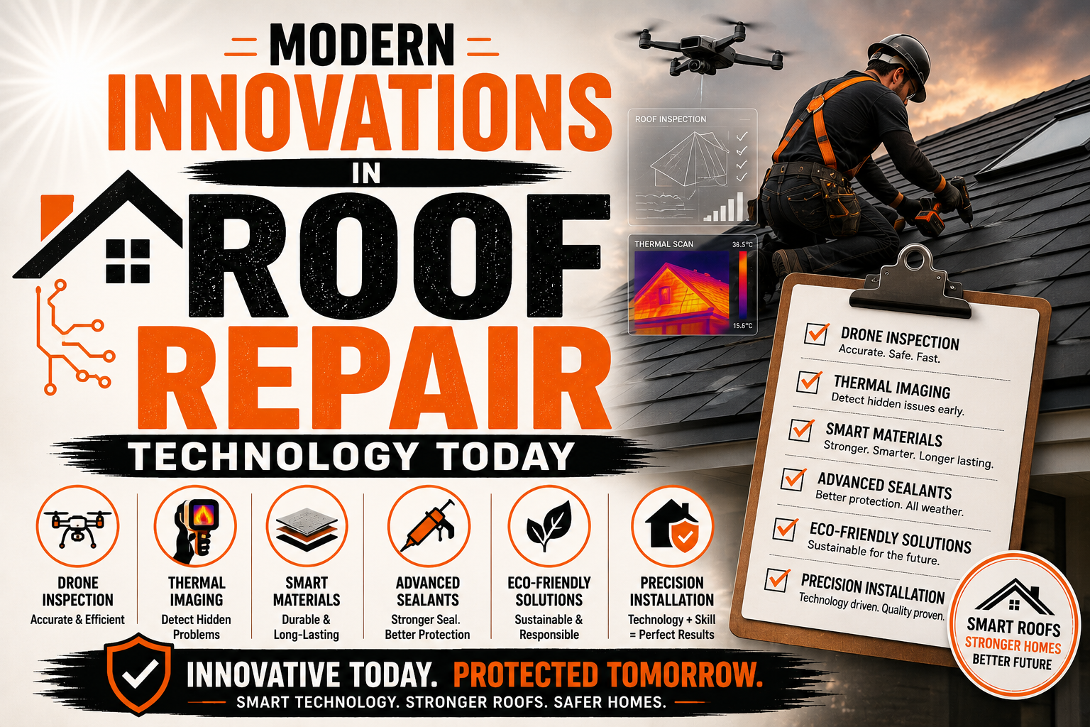 Modern Innovations in Roof Repair Technology Today