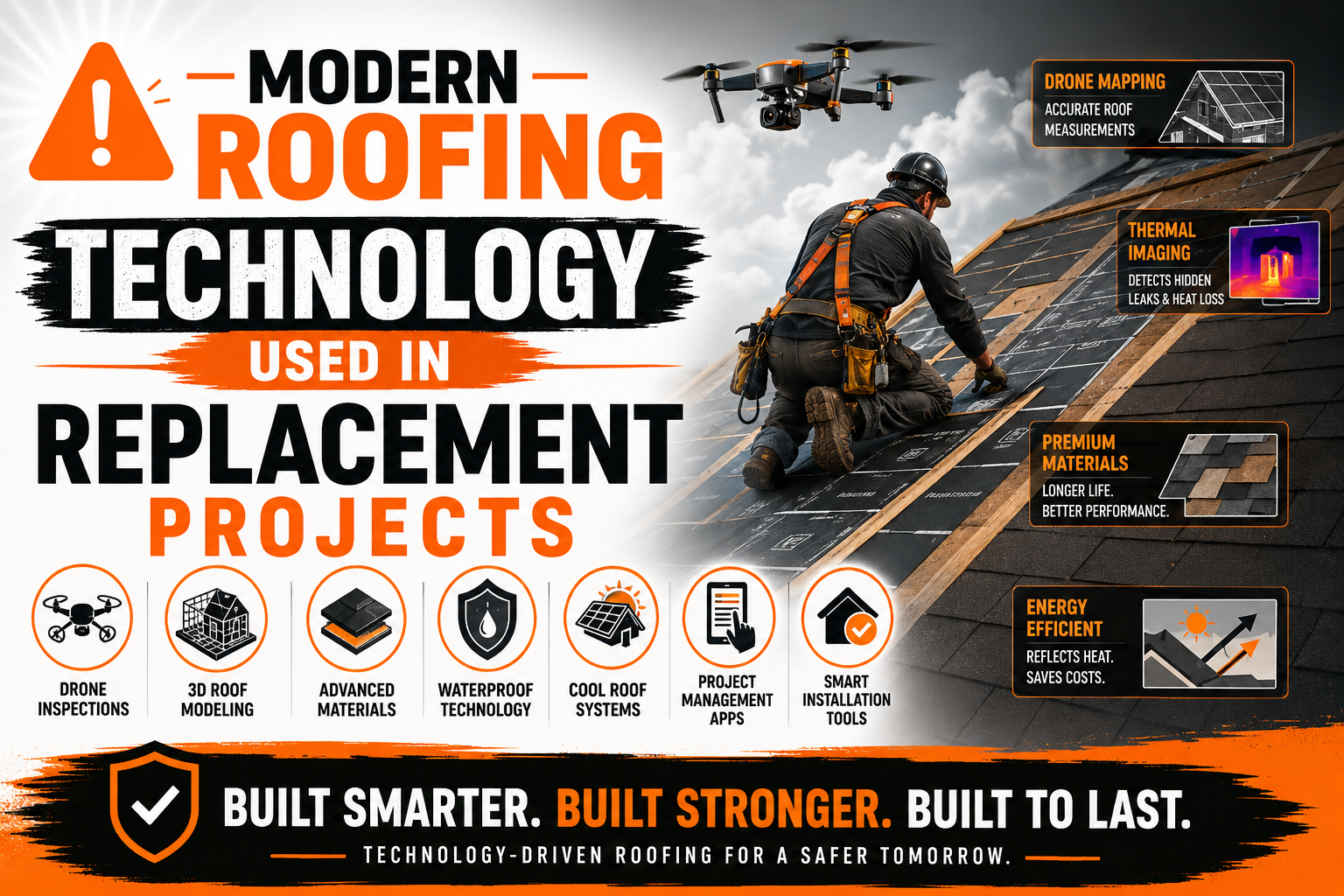Modern Roofing Technology Used in Replacement Projects