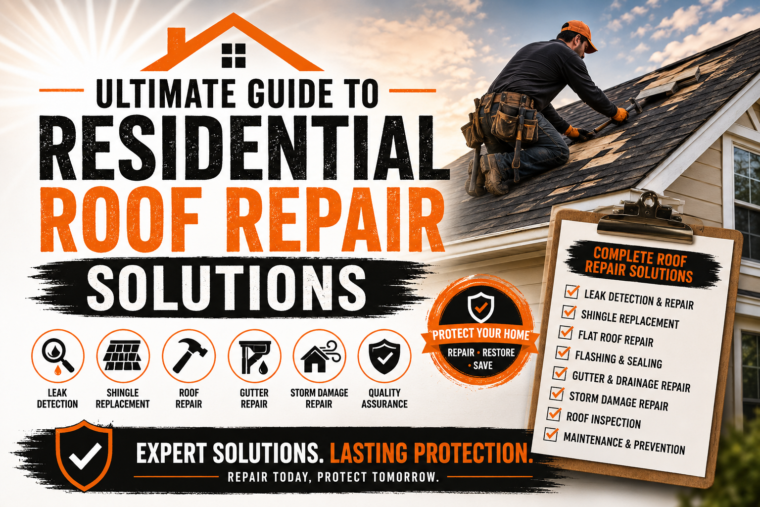 Ultimate Guide to Residential Roof Repair Solutions