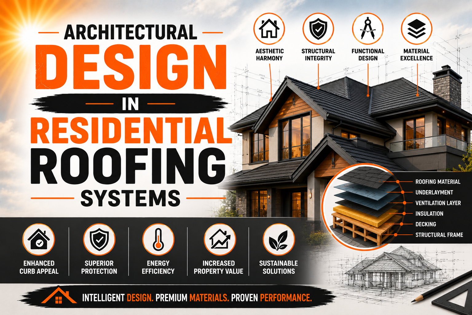 Architectural Design in Residential Roofing Systems