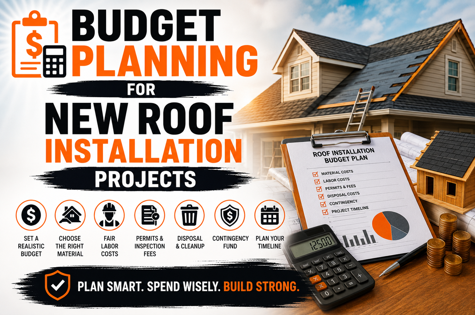 Budget Planning for New Roof Installation Projects