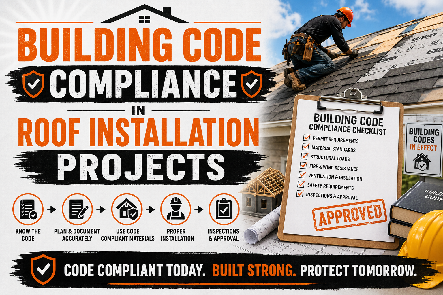 Building Code Compliance in Roof Installation Projects