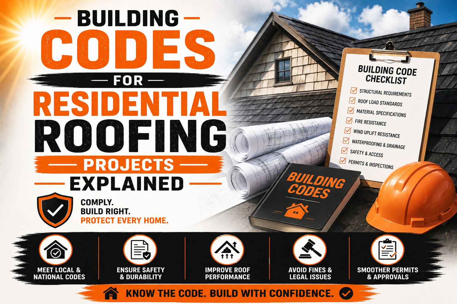 Building Codes for Residential Roofing Projects Explained