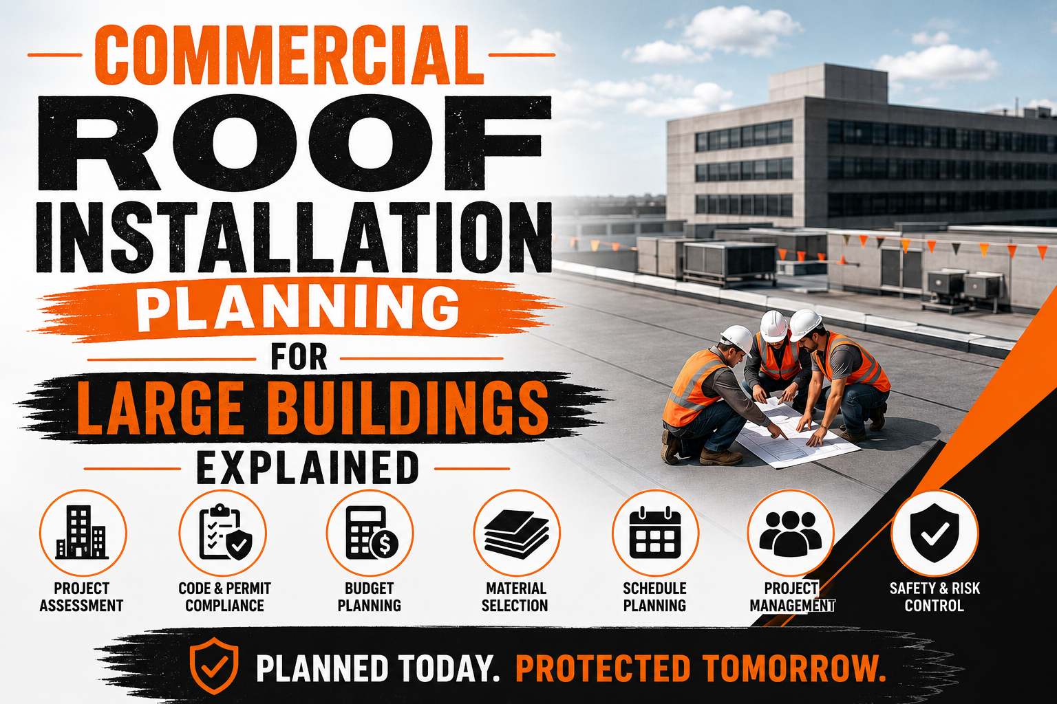 Commercial Roof Installation Planning for Large Buildings Explained