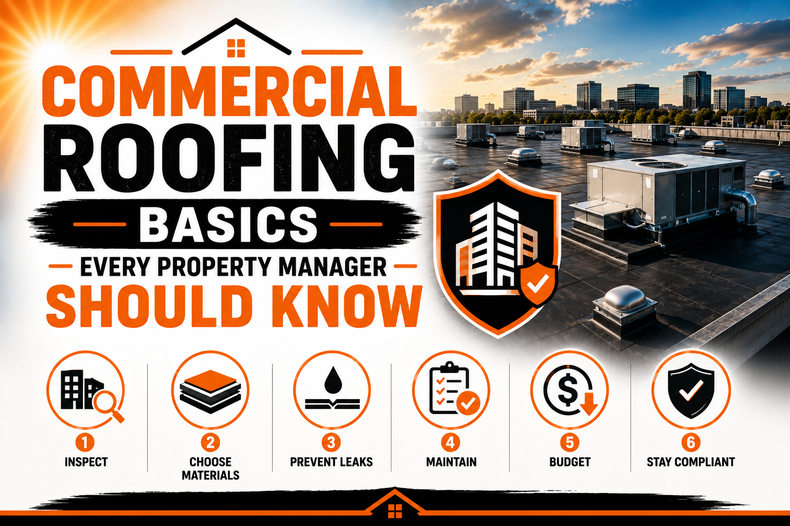 Commercial Roofing Basics Every Property Manager Should Know