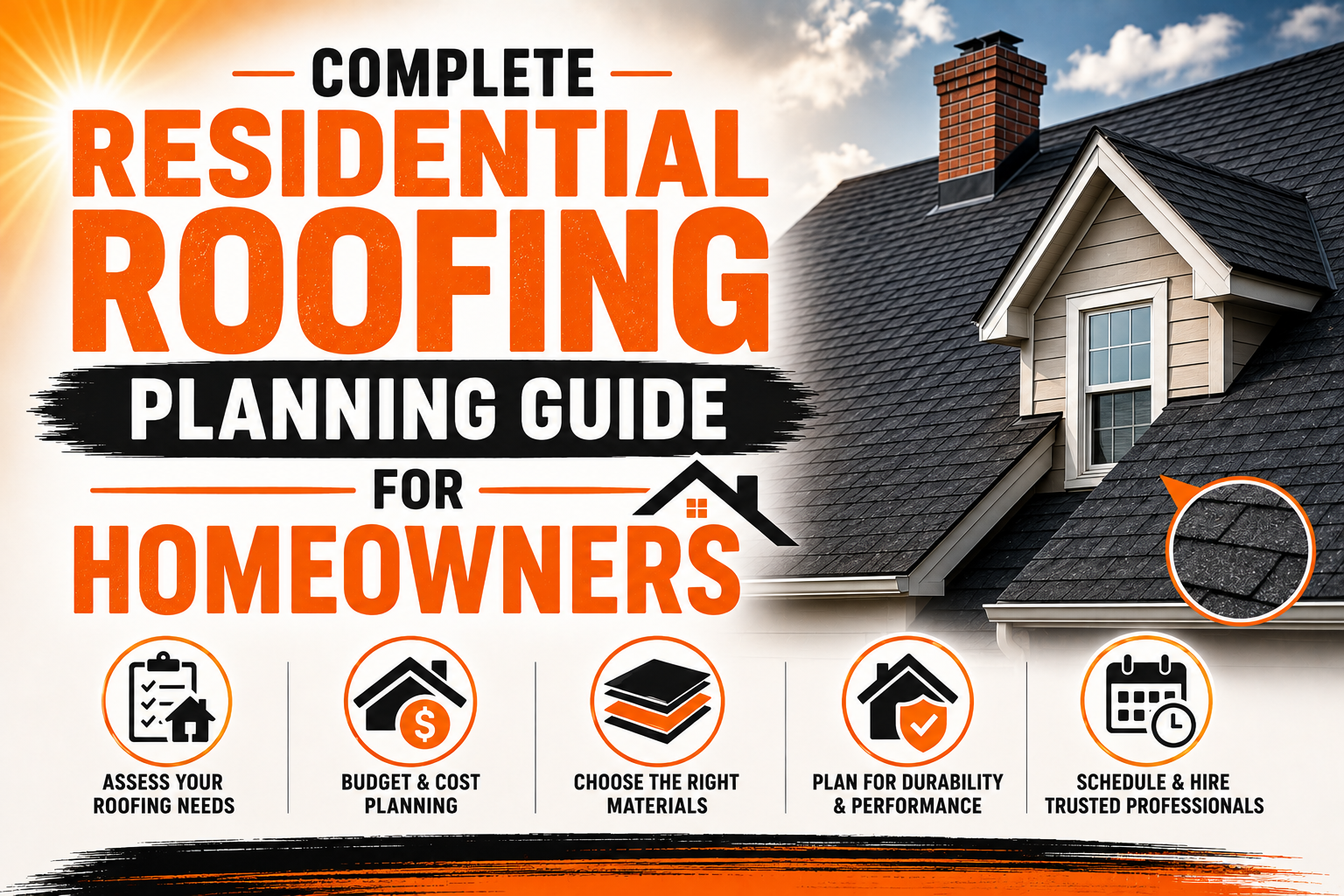 Complete Residential Roofing Planning Guide for Homeowners