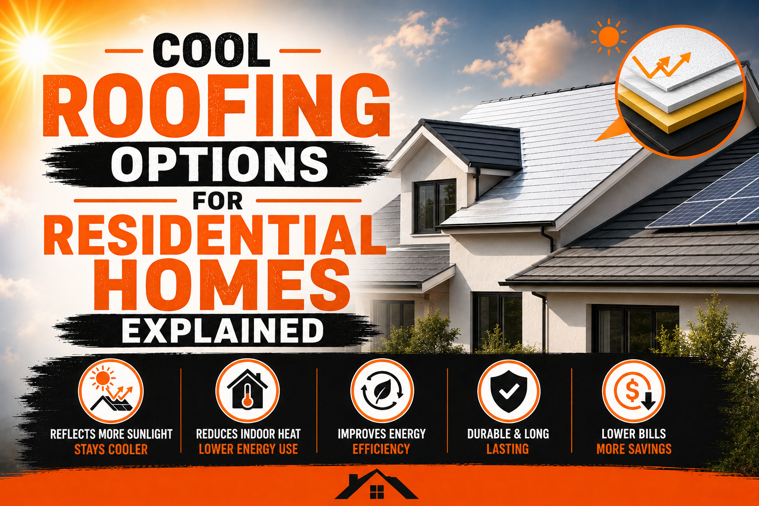 Cool Roofing Options for Residential Homes Explained