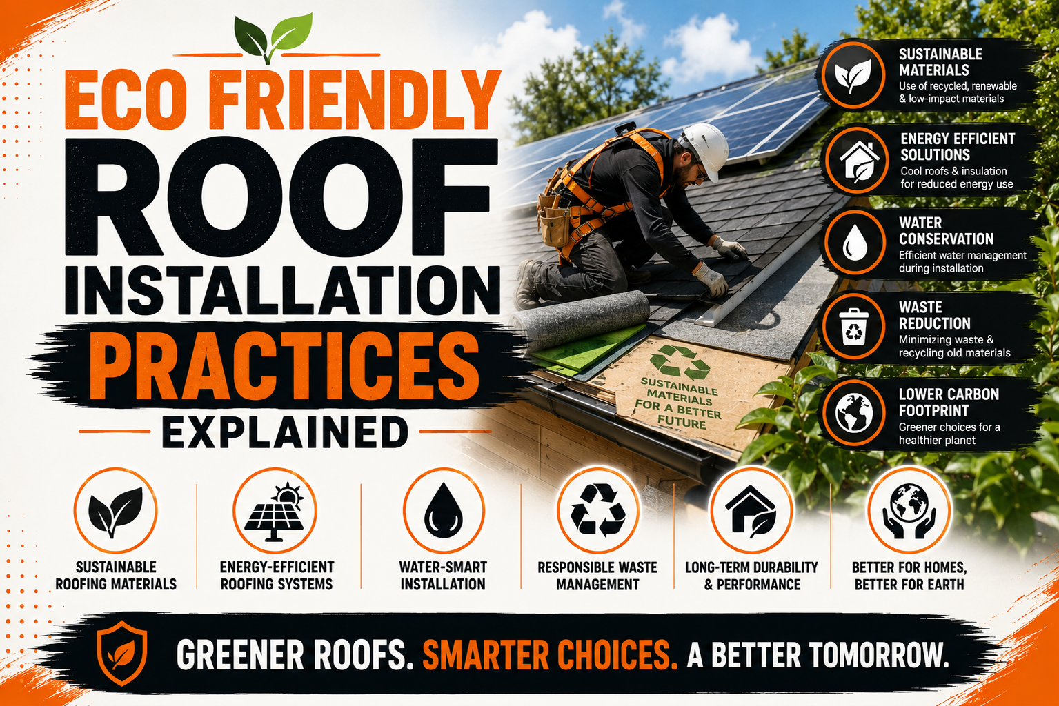 Eco Friendly Roof Installation Practices Explained