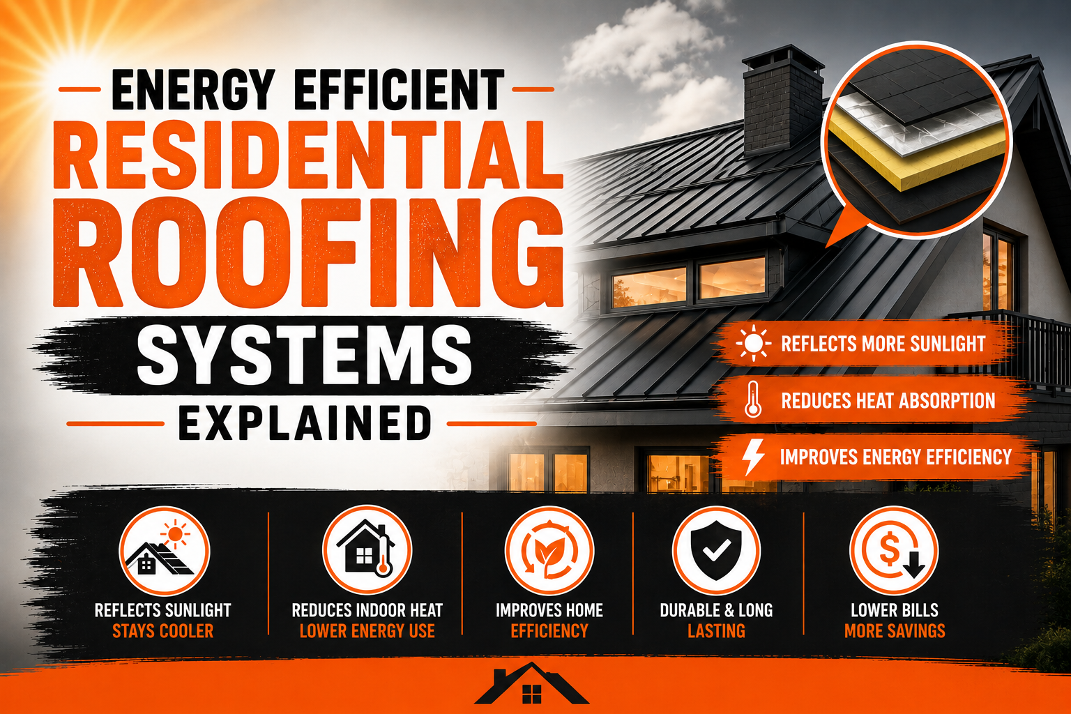 Energy Efficient Residential Roofing Systems Explained