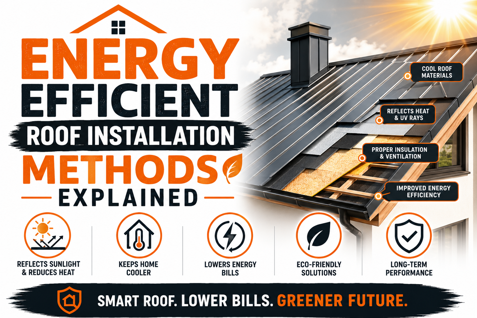 Energy Efficient Roof Installation Methods Explained