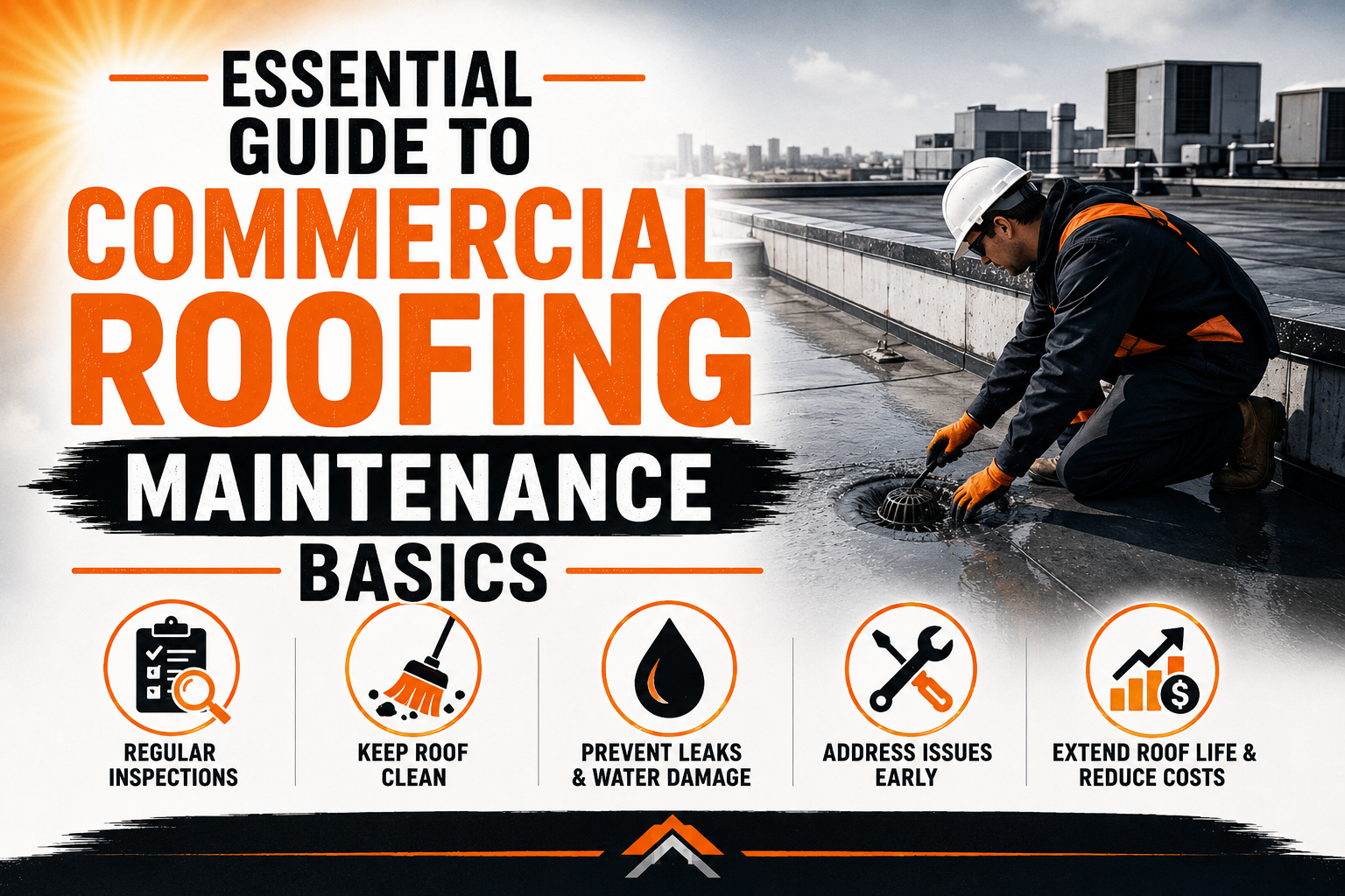 Essential Guide to Commercial Roofing Maintenance Basics