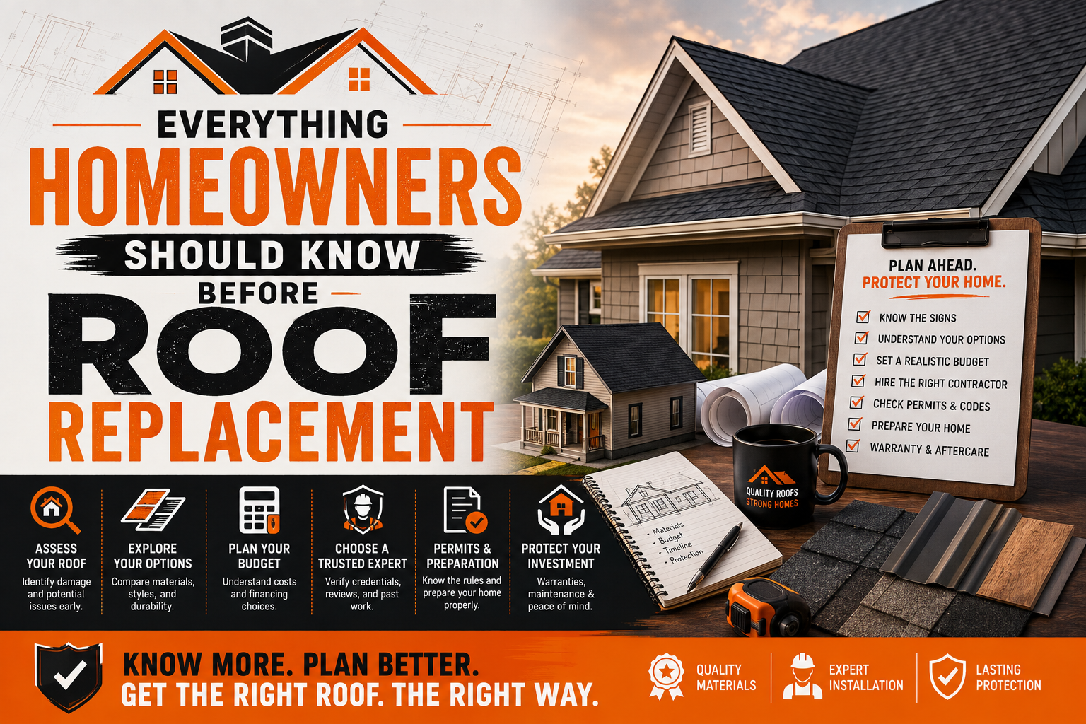 Everything Homeowners Should Know Before Roof Replacement