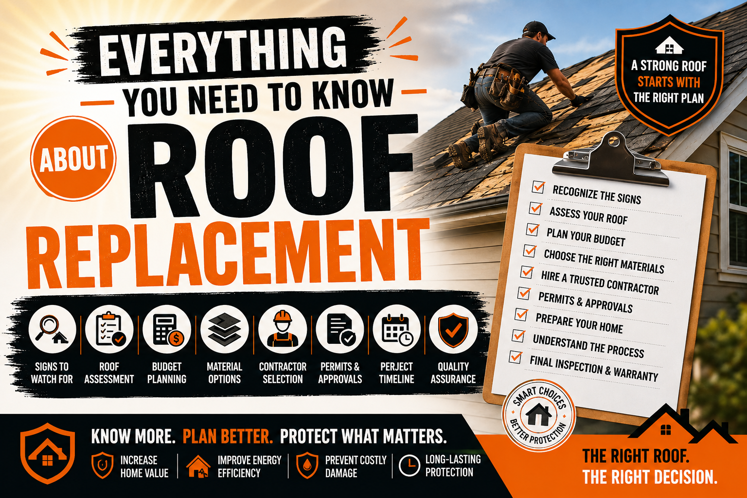 Everything You Need to Know About Roof Replacement