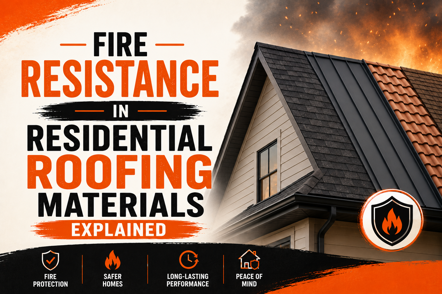 Fire Resistance in Residential Roofing Materials Explained