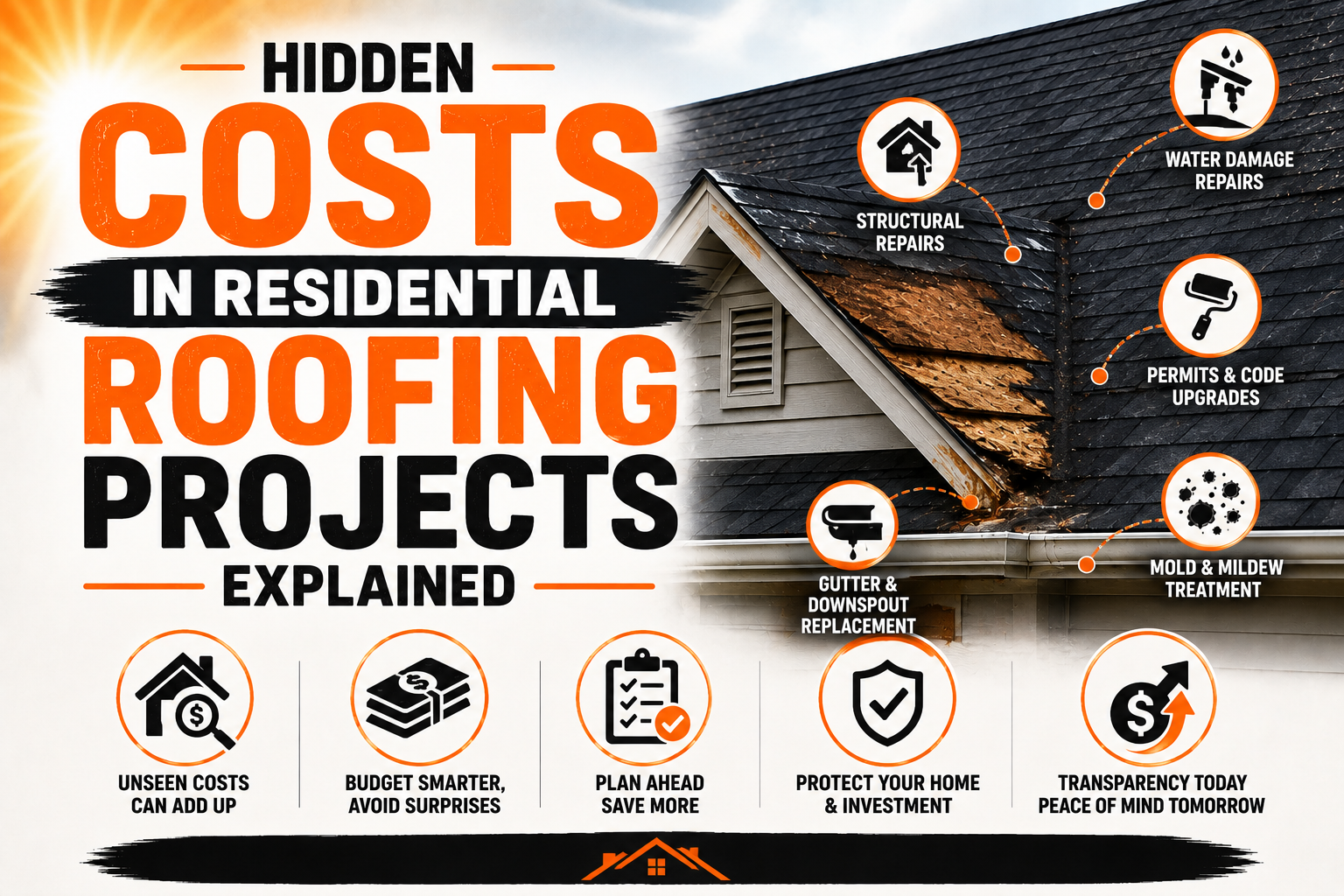 Hidden Costs in Residential Roofing Projects Explained