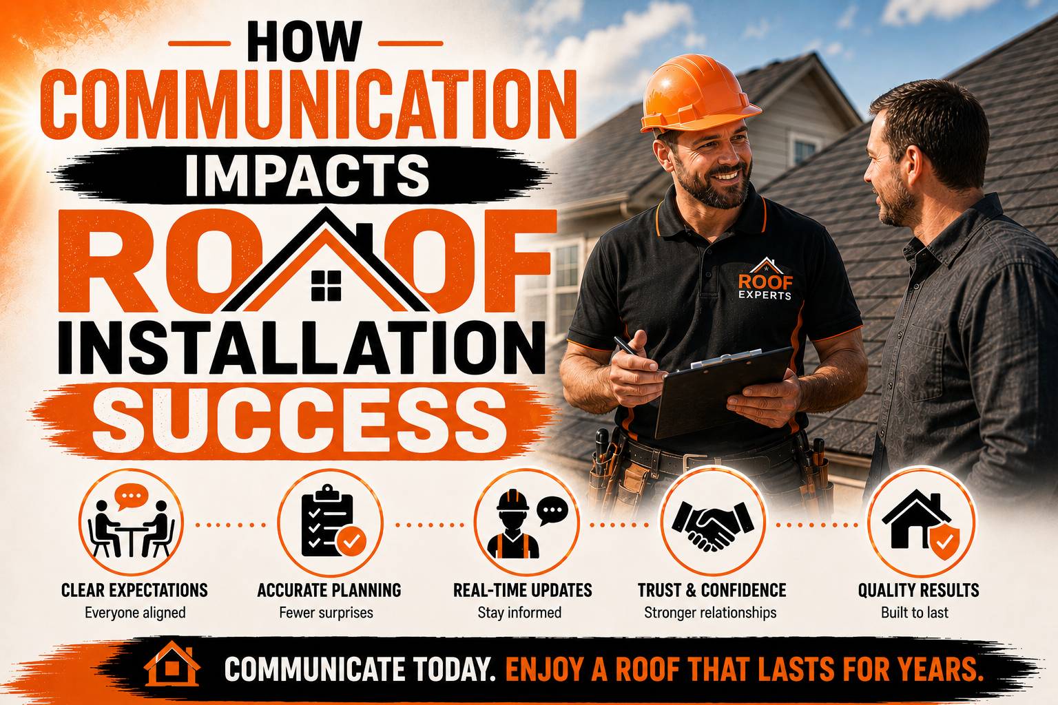 How Communication Impacts Roof Installation Success