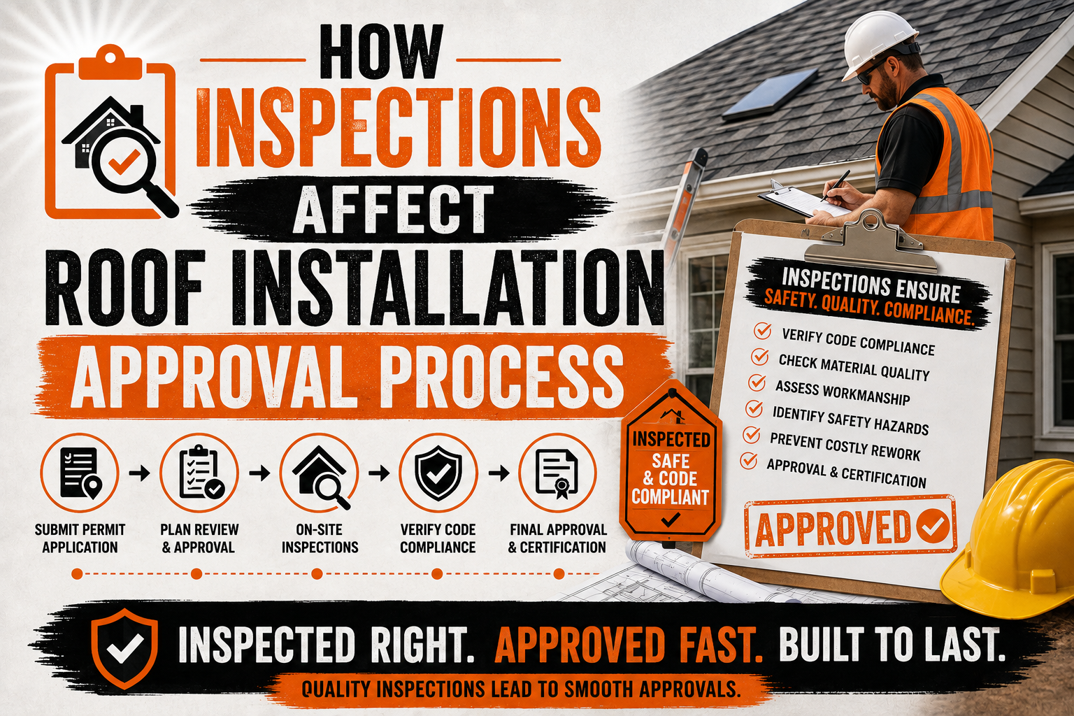 How Inspections Affect Roof Installation Approval Process