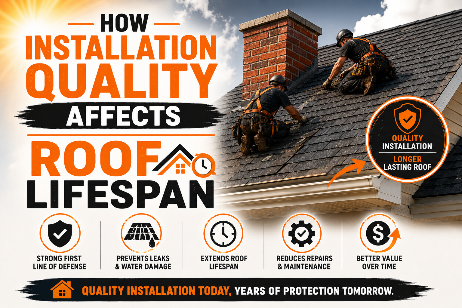How Installation Quality Affects Roof Lifespan