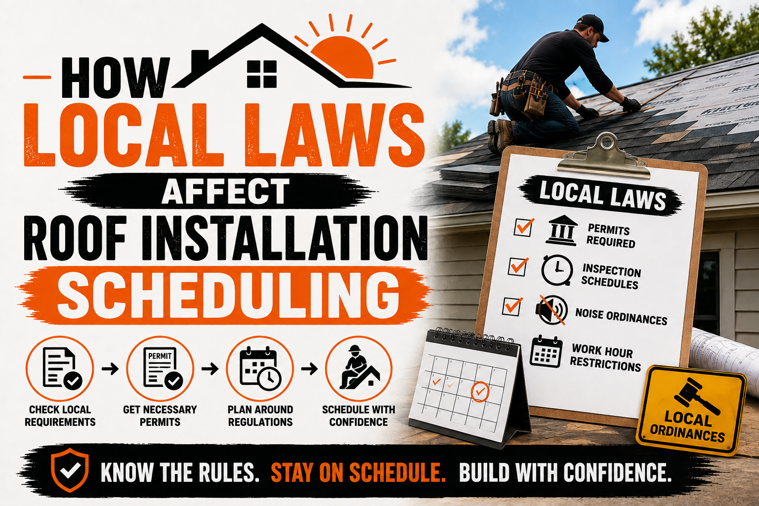 How Local Laws Affect Roof Installation Scheduling