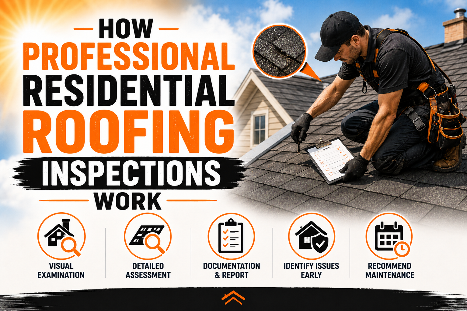 How Professional Residential Roofing Inspections Work