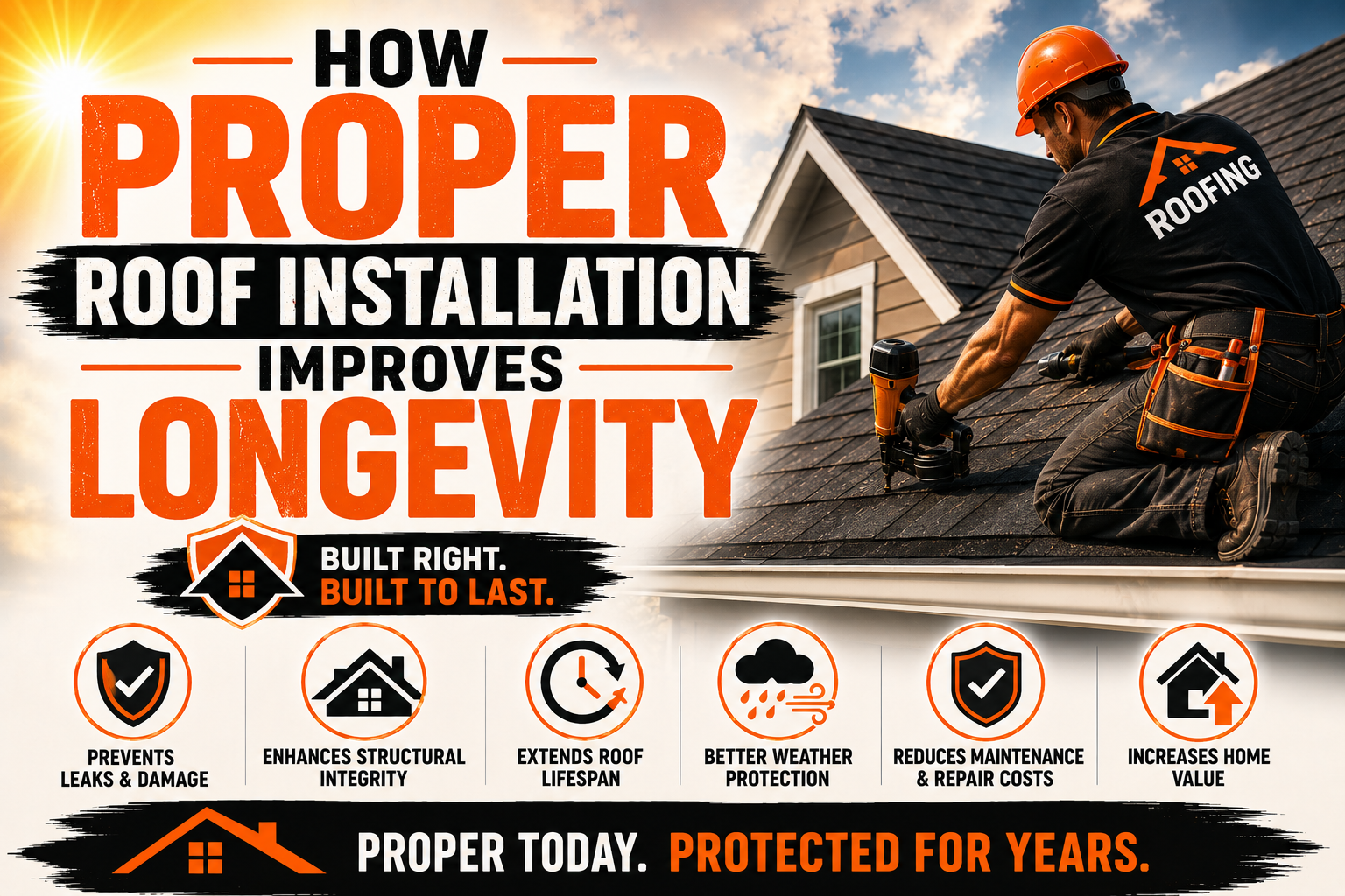 How Proper Roof Installation Improves Longevity
