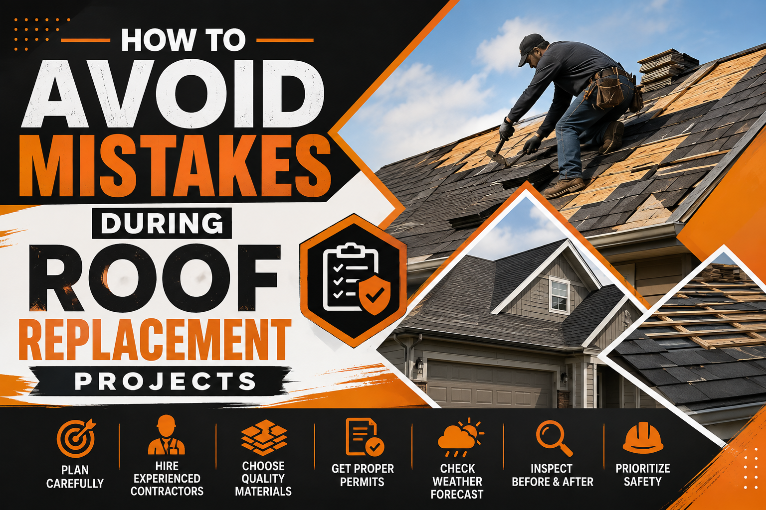 How to Avoid Mistakes During Roof Replacement Projects