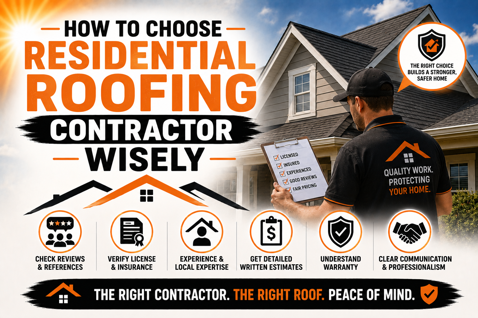 How to Choose Residential Roofing Contractor Wisely