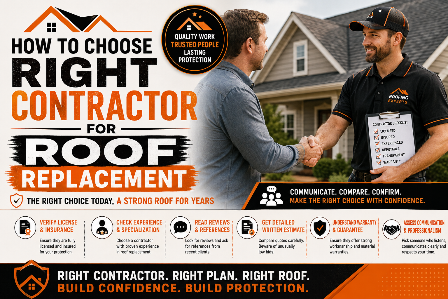 How to Choose Right Contractor for Roof Replacement