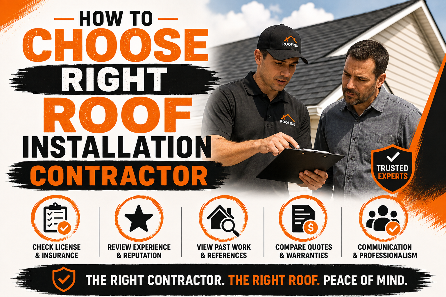 How to Choose Right Roof Installation Contractor