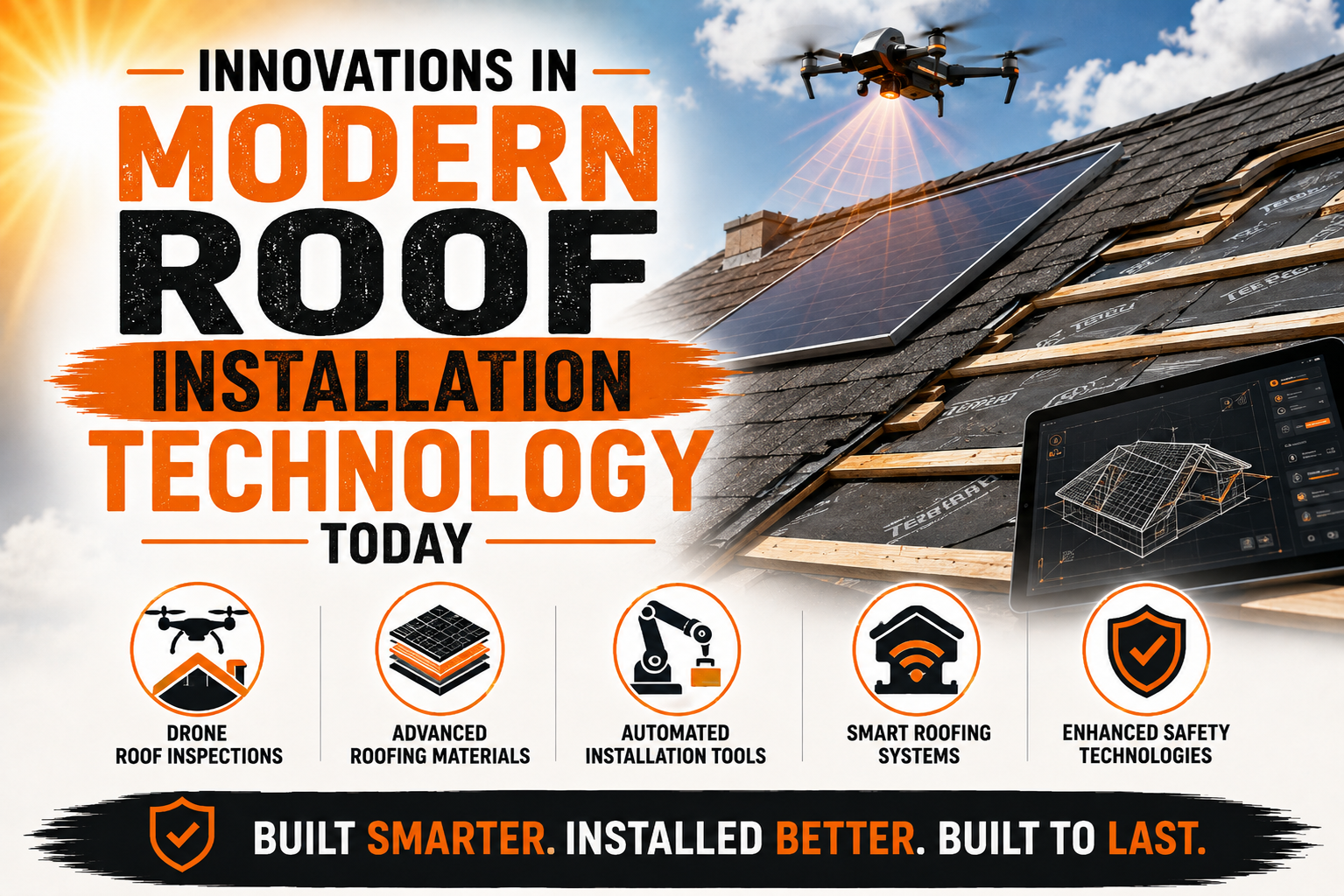Innovations in Modern Roof Installation Technology Today