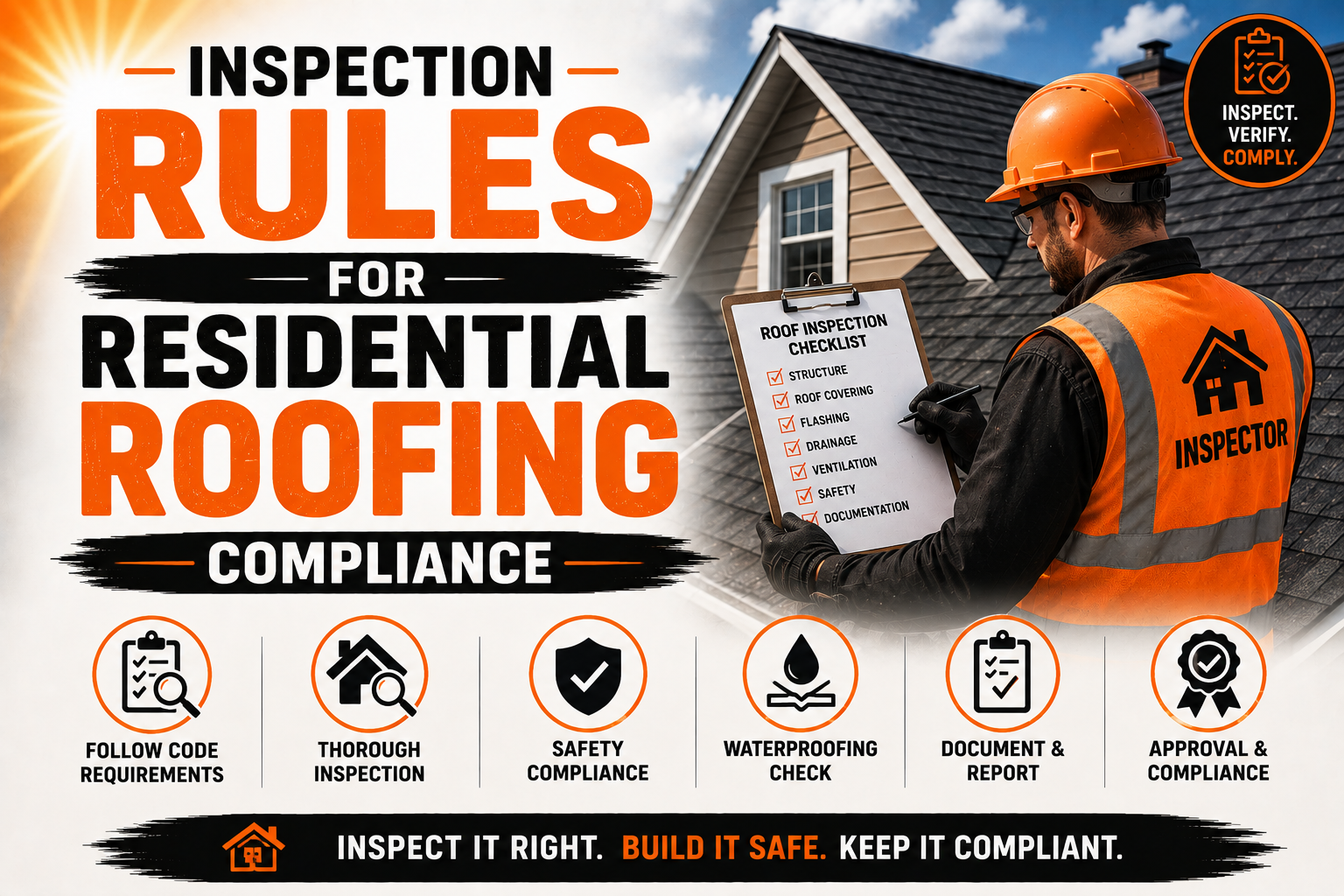 Inspection Rules for Residential Roofing Compliance