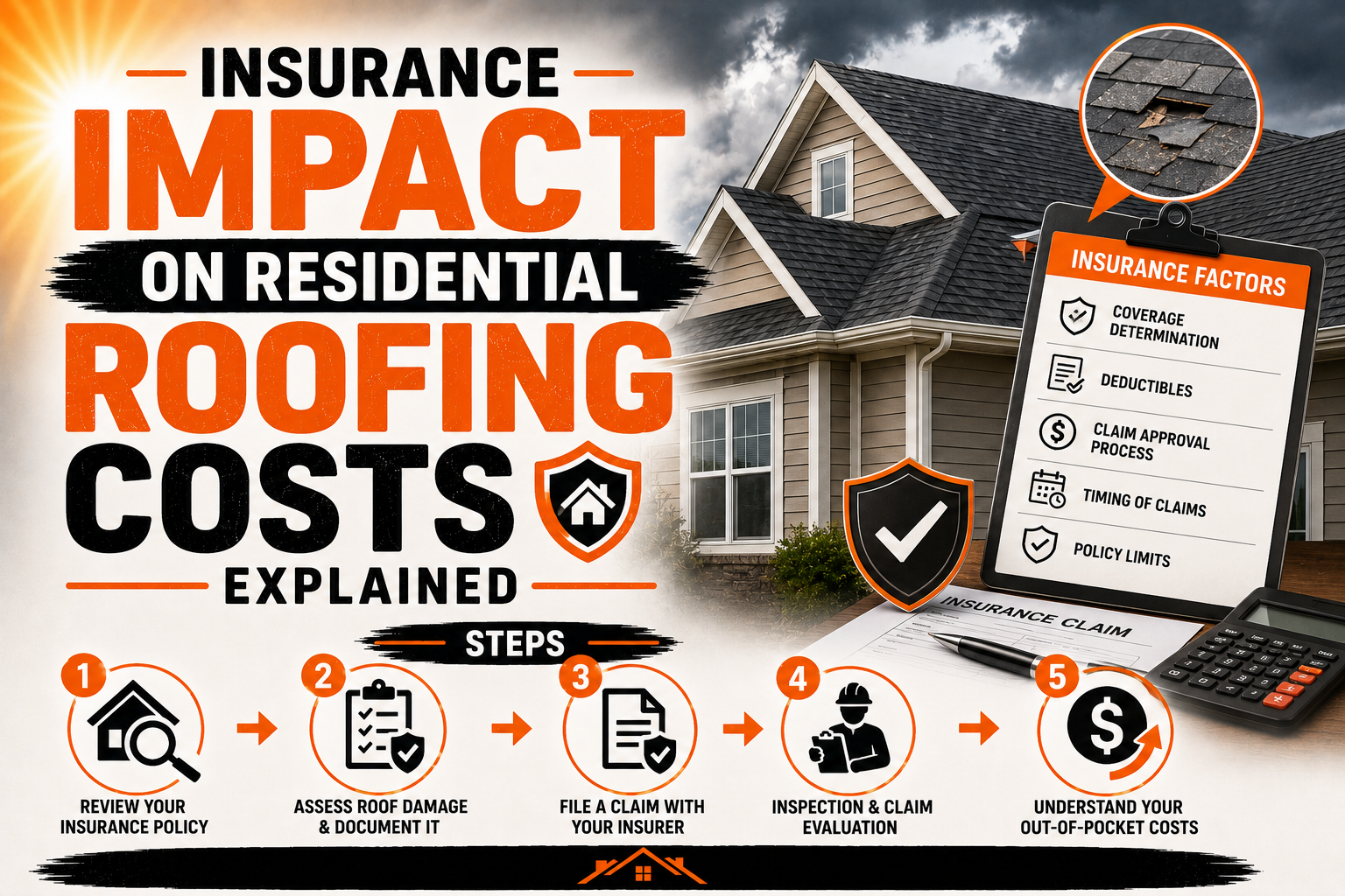 Insurance Impact on Residential Roofing Costs Explained