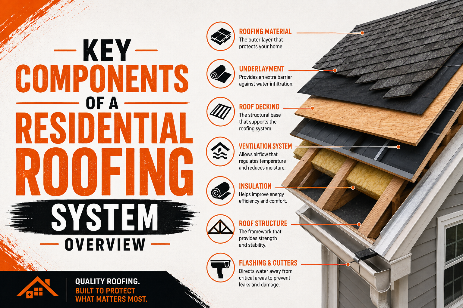 Key Components of a Residential Roofing System Overview