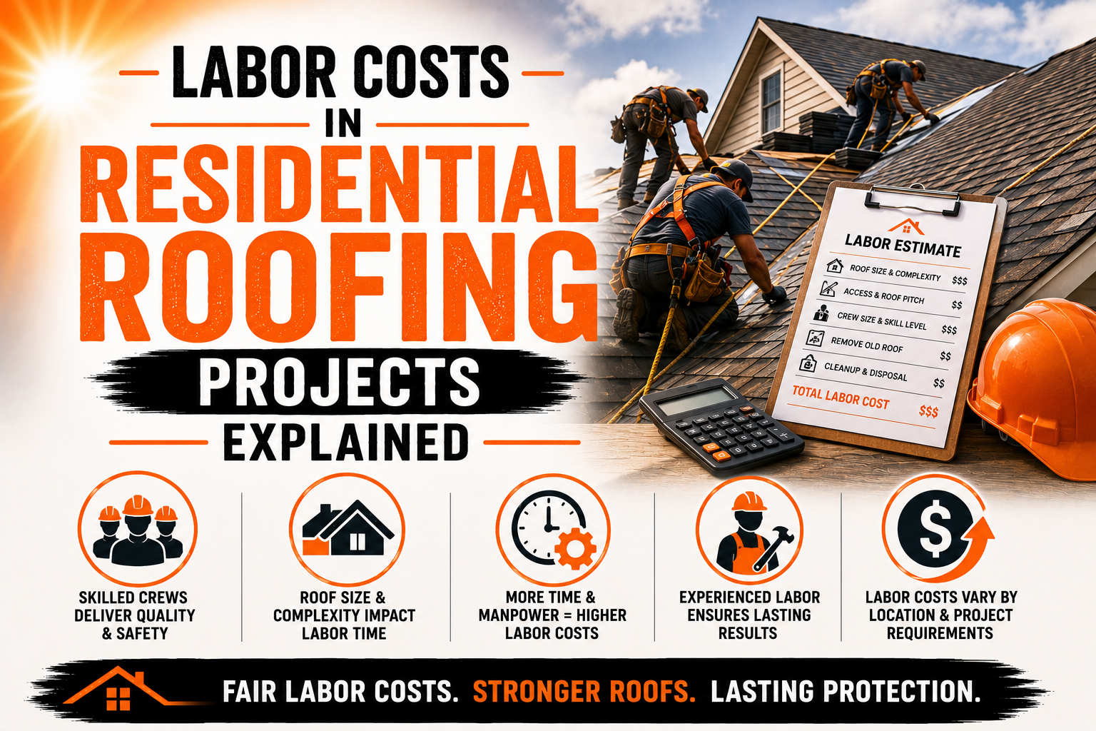 Labor Costs in Residential Roofing Projects Explained